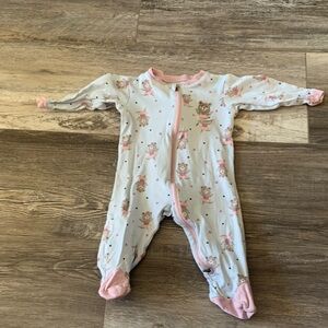 Tuffy Pink and Blue Kids Bear One Piece